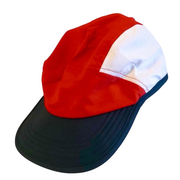 NWOT Adjustable Red, White, and Blue Color-block Ball Cap Hat - Picture 3 of 16